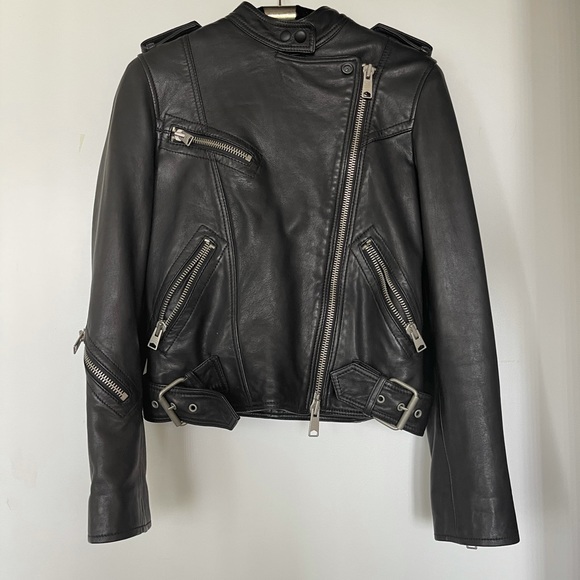 All SAINT classic leather jacket - Picture 1 of 4